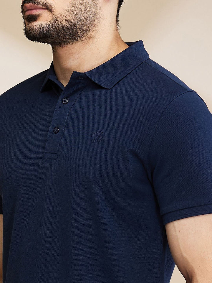 Being Human Men Polo Collar T-shirt