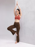 HRX by Hrithik Roshan Women Slit Hem Panelled Rapid-Dry Yoga Tights