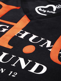 Being Human Typography Printed T-shirt