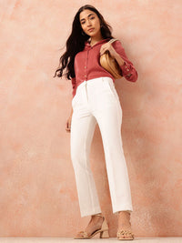 all about you Satin-Finish Regular Fit Casual Shirt