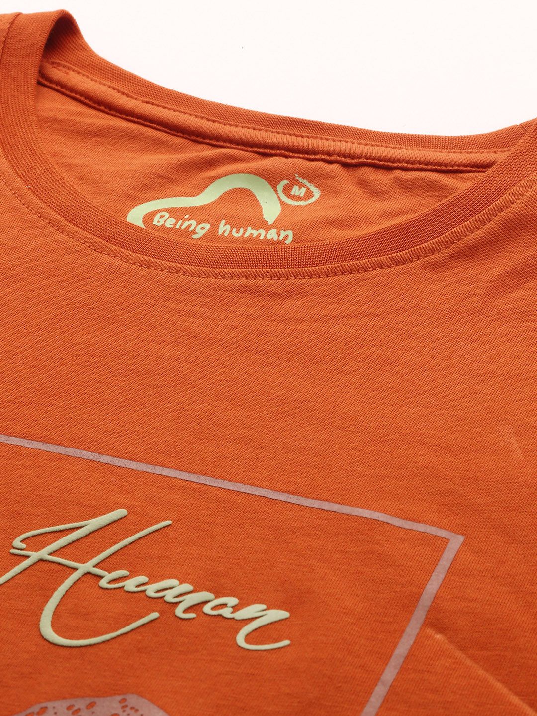 Being Human Printed Pure Cotton T-shirt