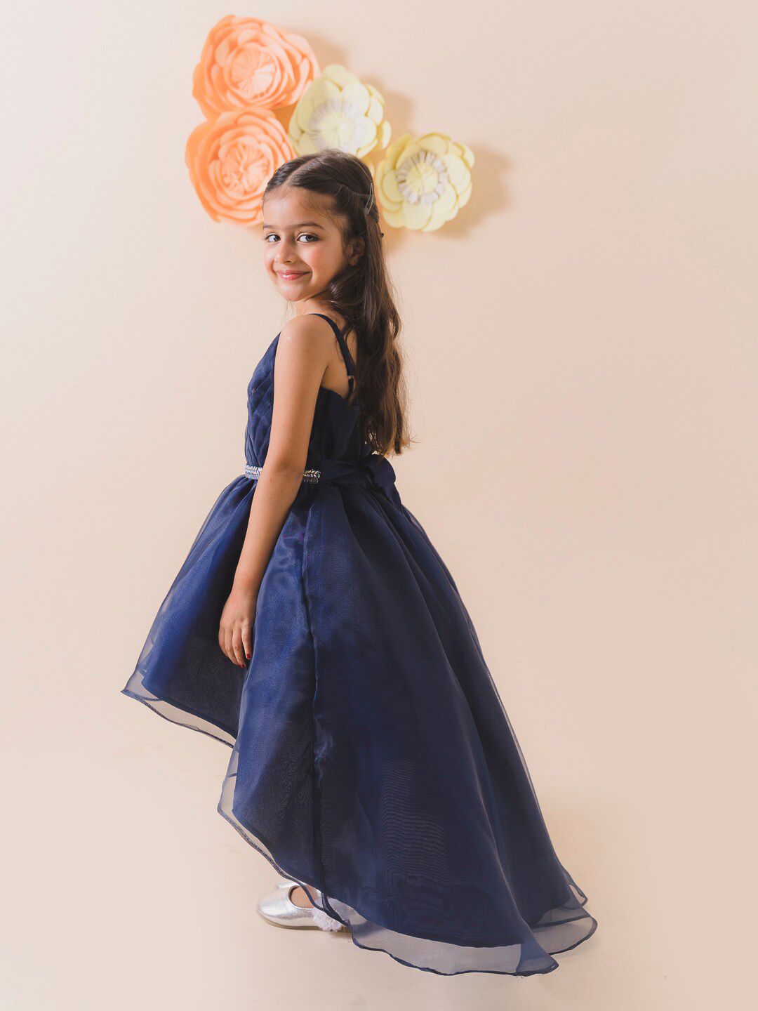 pspeaches Girls Sleeveless Fit and Flare Maxi Dress