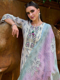 Indo Era Women Floral Printed Regular Thread Work Pure Cotton Kurta with Trousers & With Dupatta