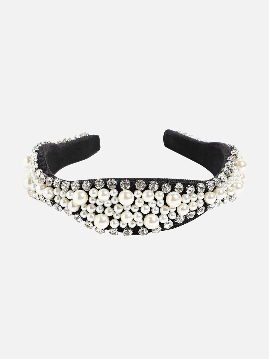 SOHI Embellished Fabric Hairband