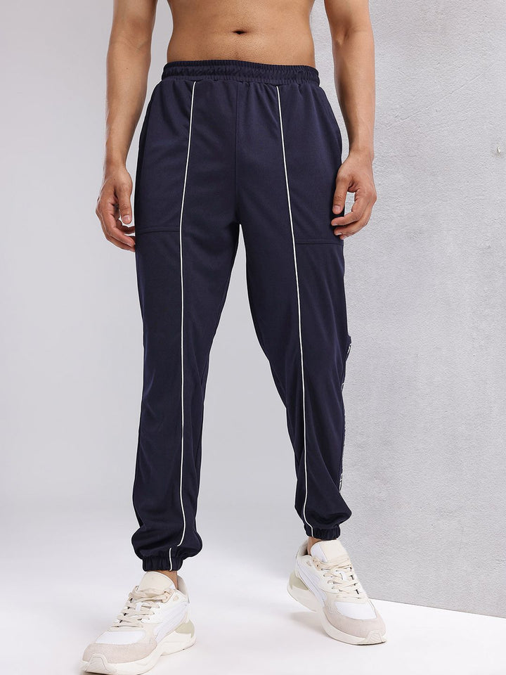 HRX by Hrithik Roshan Men Typography Print Mid-Rise Rapid-Dry Running Joggers