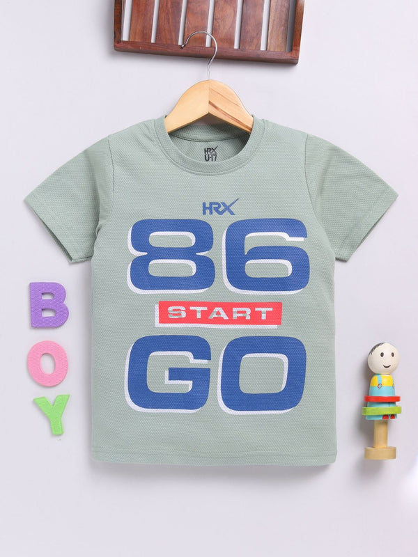 HRX by Hrithik Roshan Boys Printed T-shirt