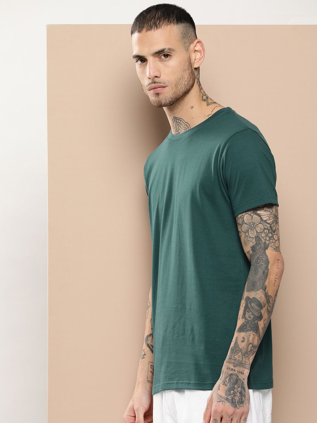 Difference of Opinion Men Pure Cotton T-shirt
