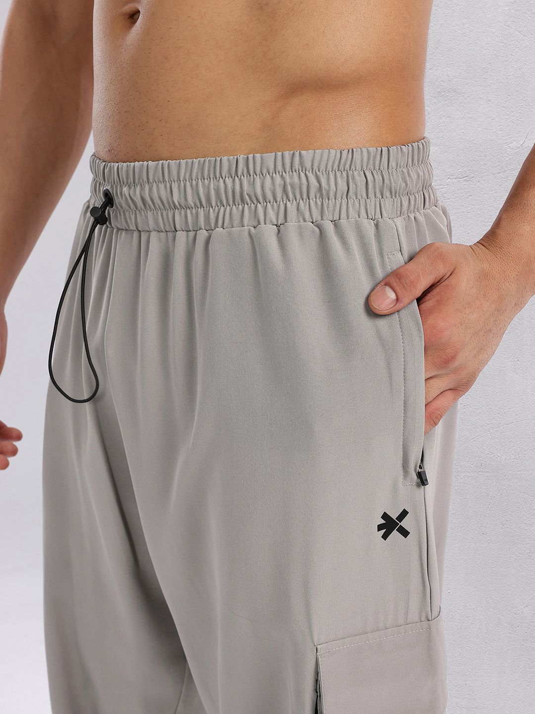 HRX by Hrithik Roshan Men Cargo-Style Training Parachute Track Pants