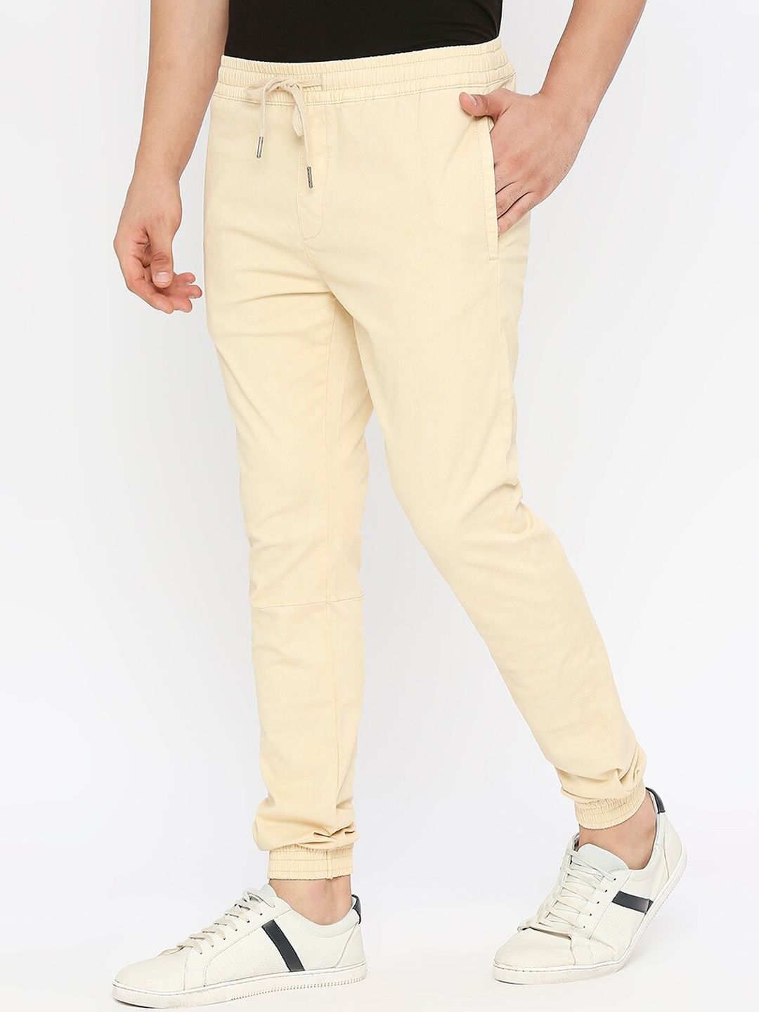 SPYKAR Men Mid Rise Slim Fit Cotton Joggers