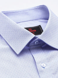 Raymond Slim Fit Textured Pure Cotton Formal Shirt
