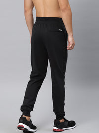 HRX by Hrithik Roshan Men Black Slim Fit Athleisure Solid Joggers