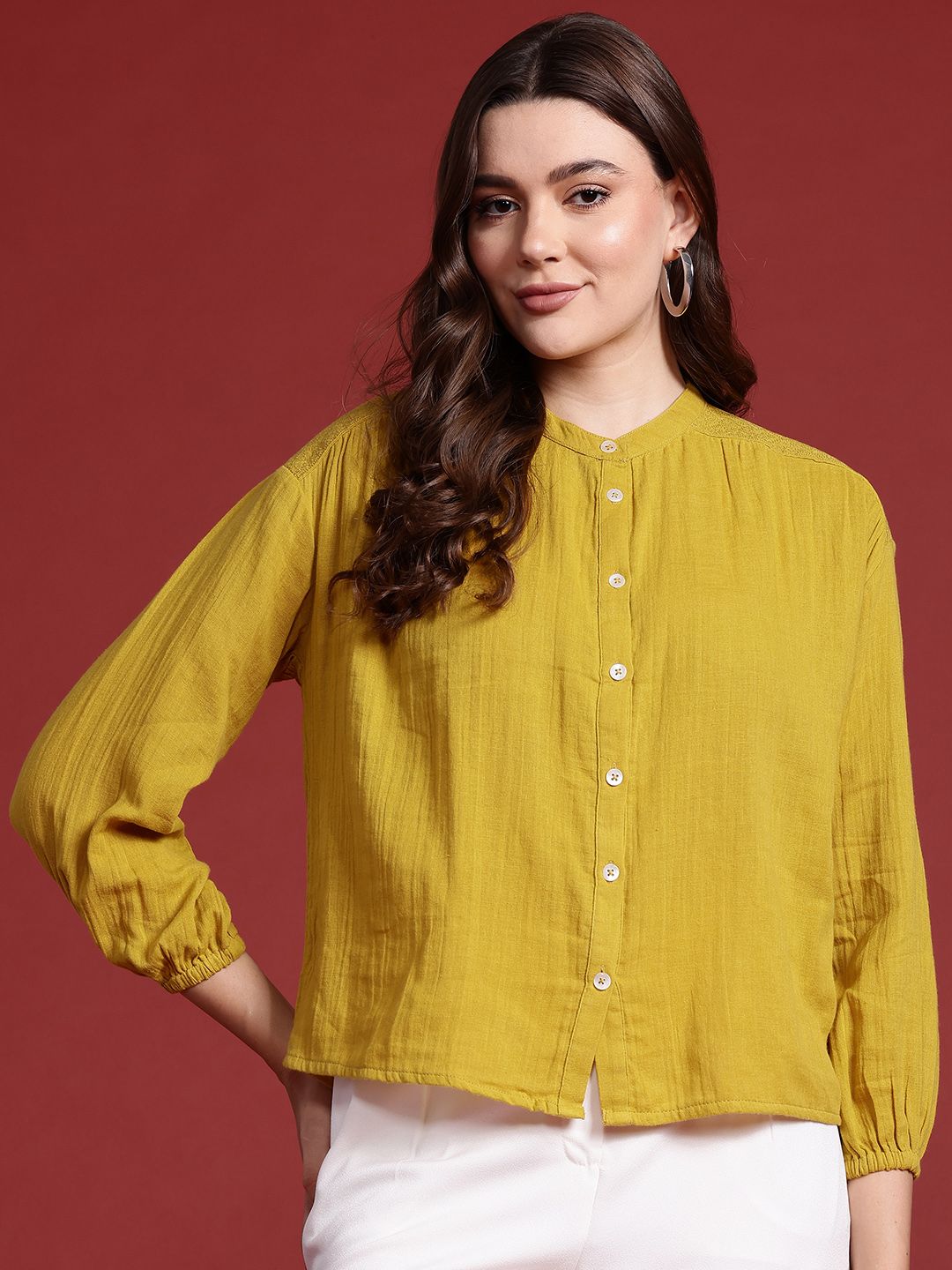 all about you Women Opaque Casual Shirt