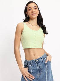 DressBerry It-Girl Essential Textured Crop Top