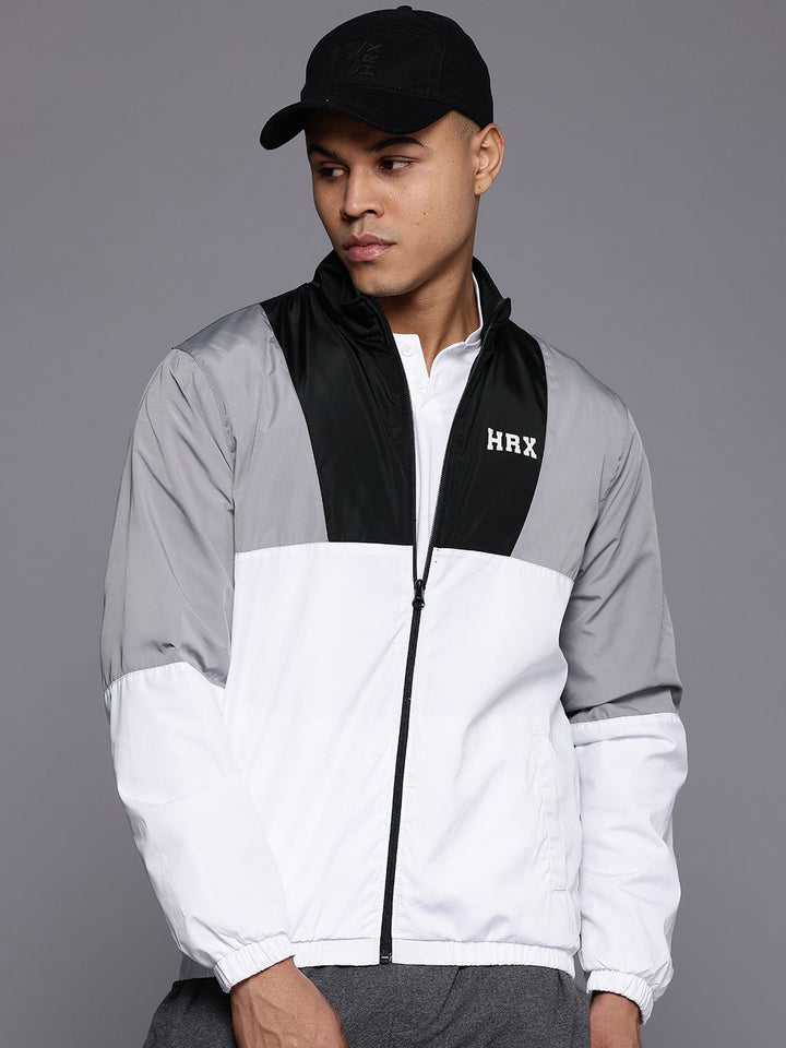 HRX by Hrithik Roshan Colourblocked Casual Jacket
