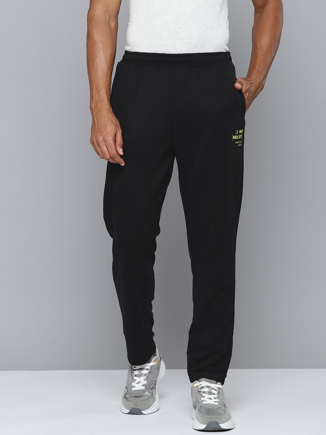HRX by Hrithik Roshan Men Solid Track Pants