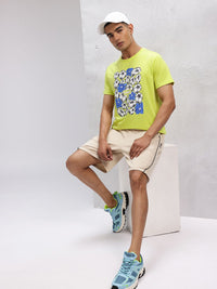 HRX by Hrithik Roshan Lifestyle Floral Printed T-shirt