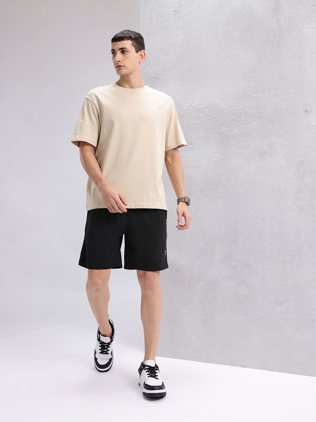 HRX by Hrithik Roshan Men Typography Printed Shorts