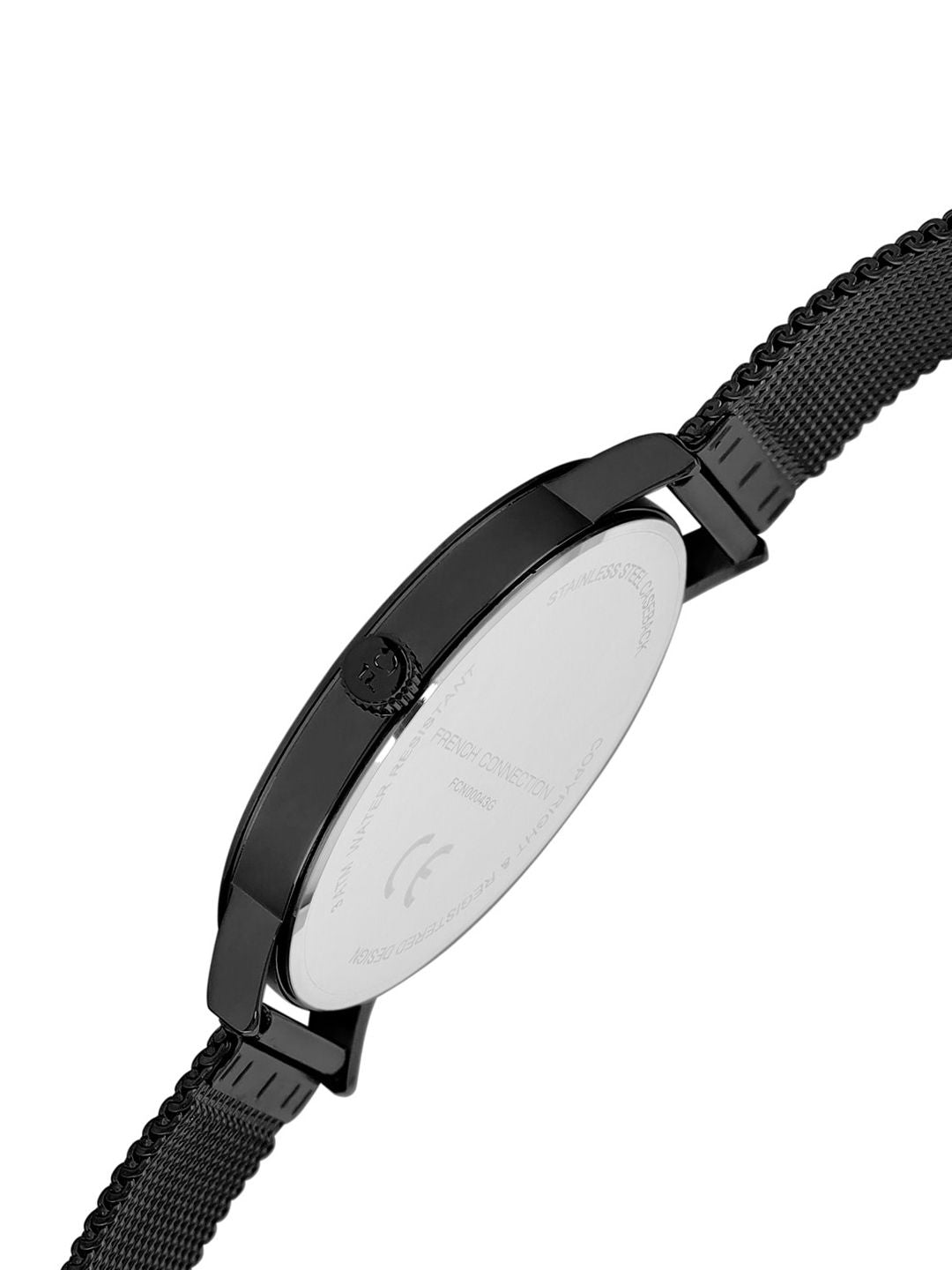 French Connection Men Stainless Steel Bracelet Style Straps Analogue Watch FCN00043G