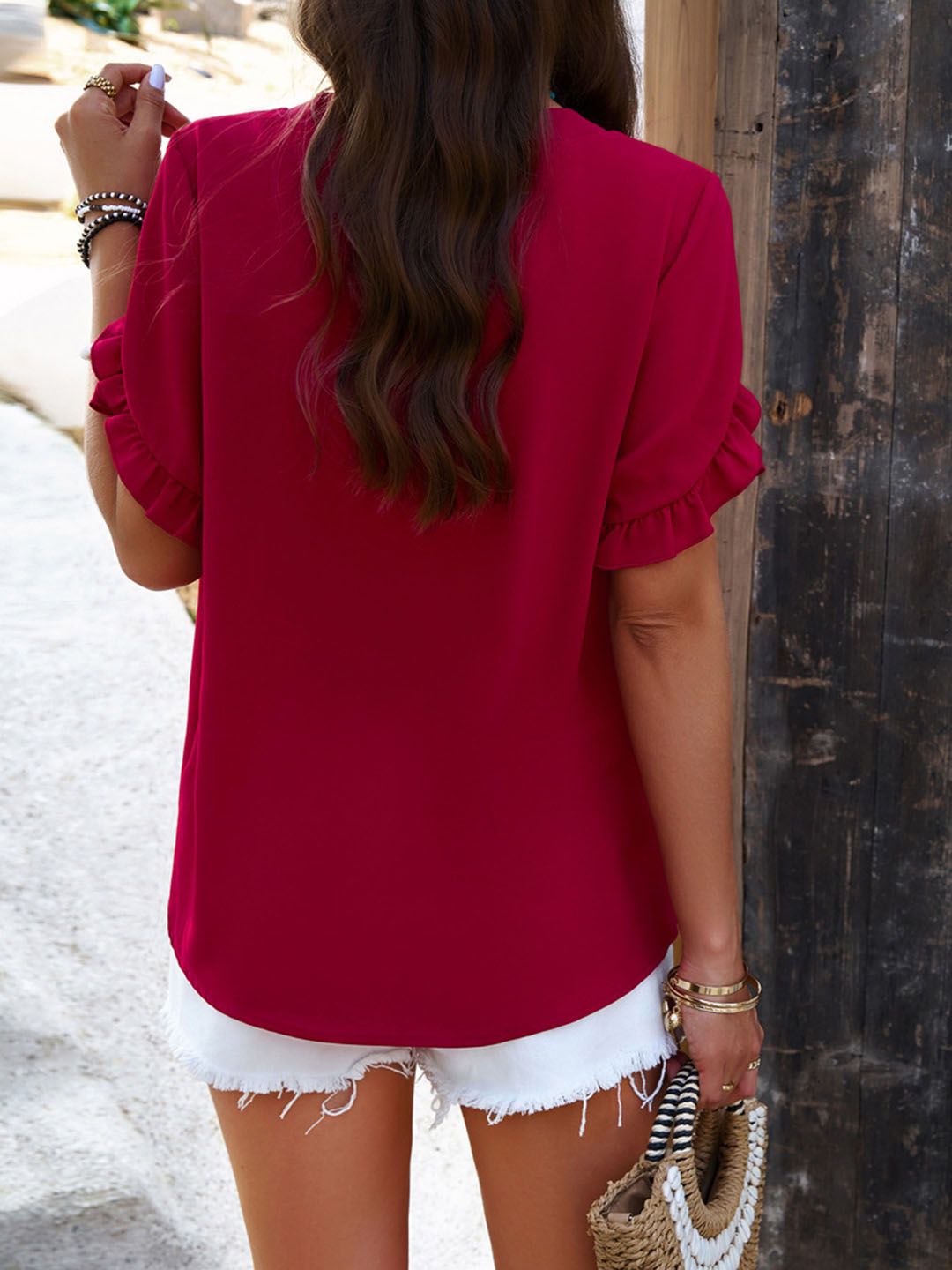 all about you Bell Sleeve Top