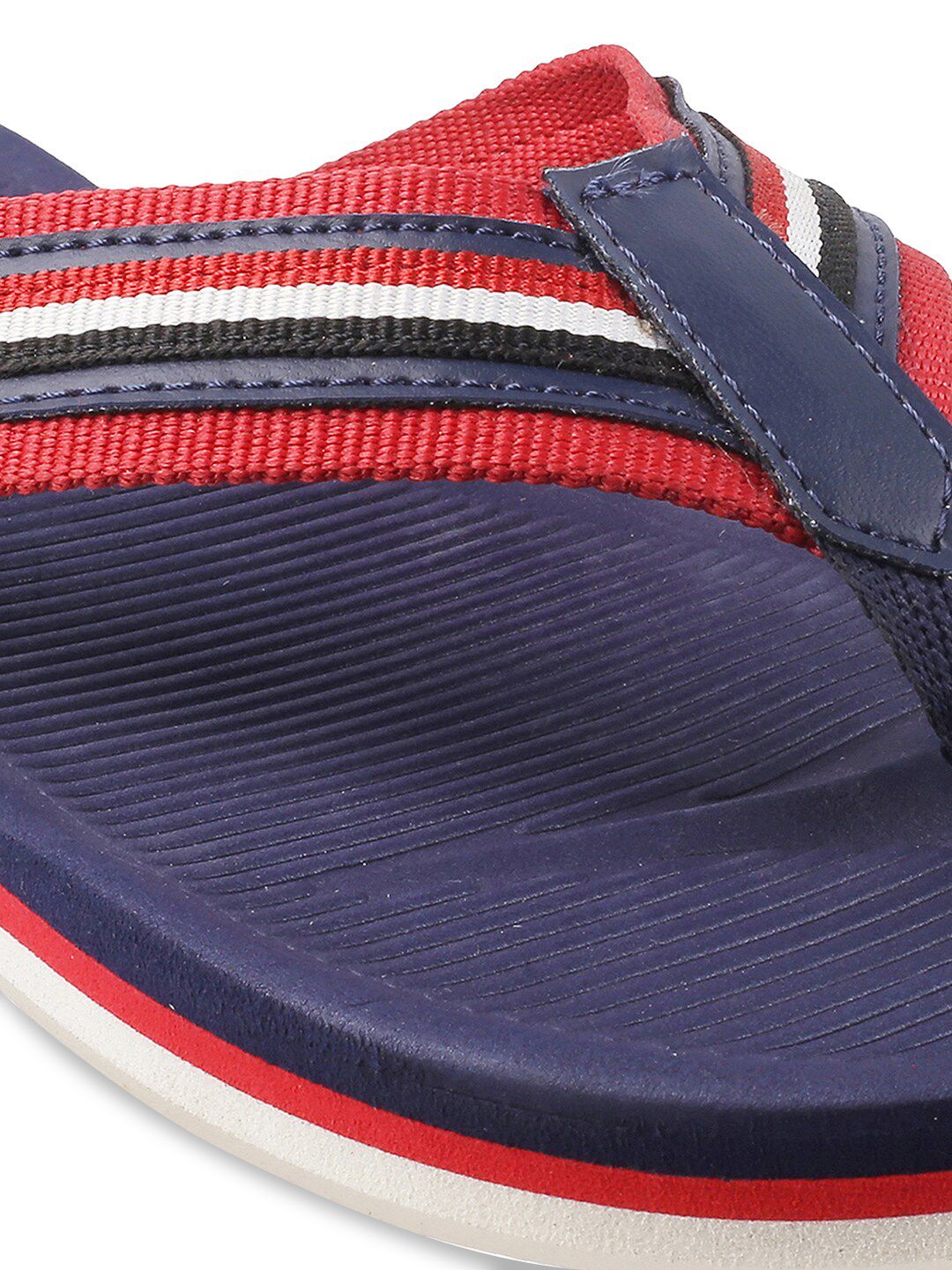 Mochi Men Blue & Red Thong Flip-Flops
