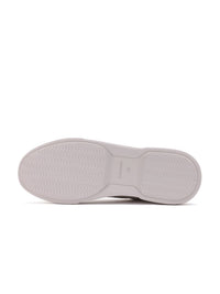 RARE RABBIT Men Woven Design Leather Round Toe Sneakers