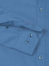 Thomas Scott Mandarin Collar Premium Cotton Linen Slim Fit Opaque Casual Shirt