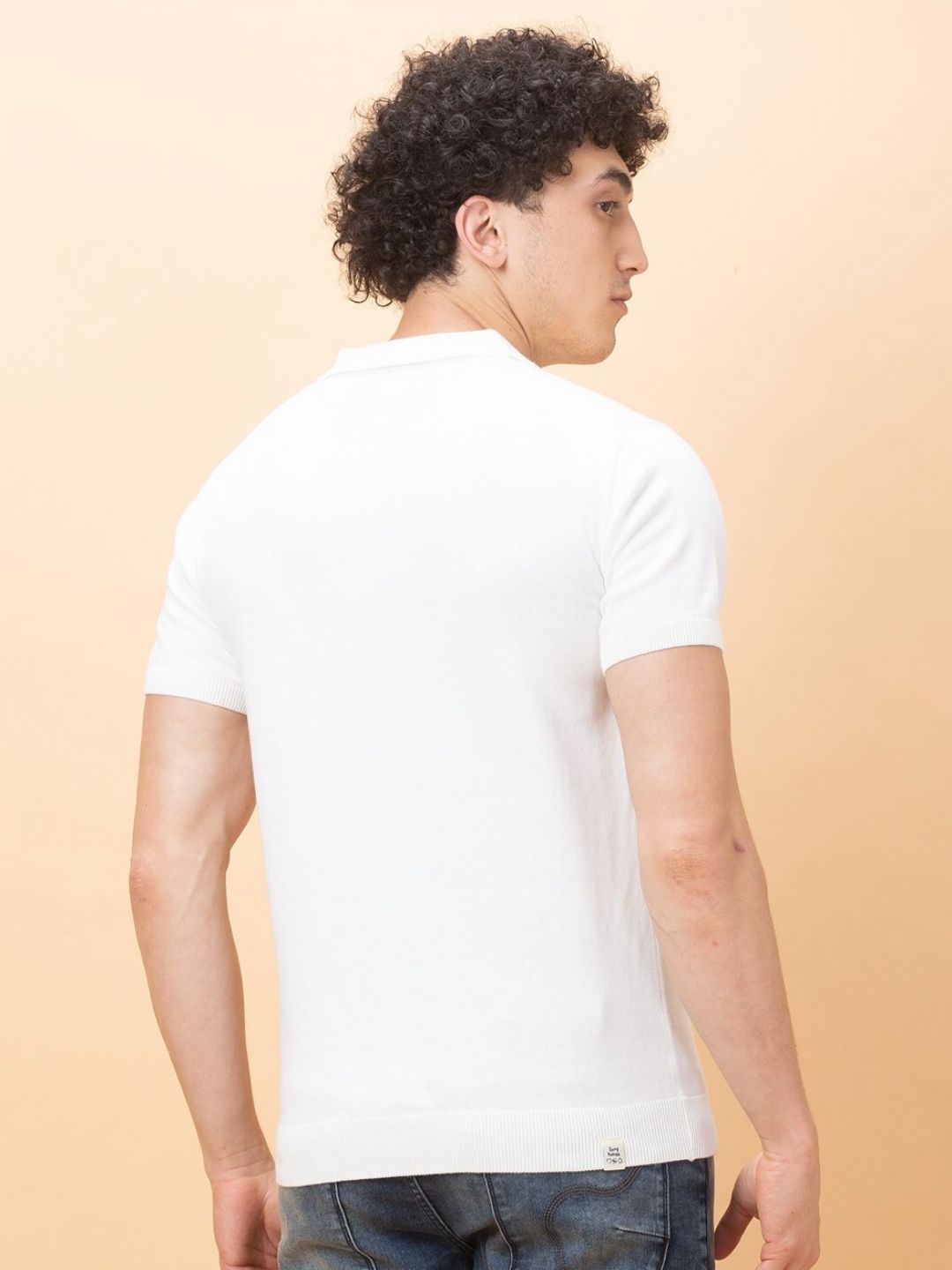 Being Human Pure Cotton Polo Collar T-shirt