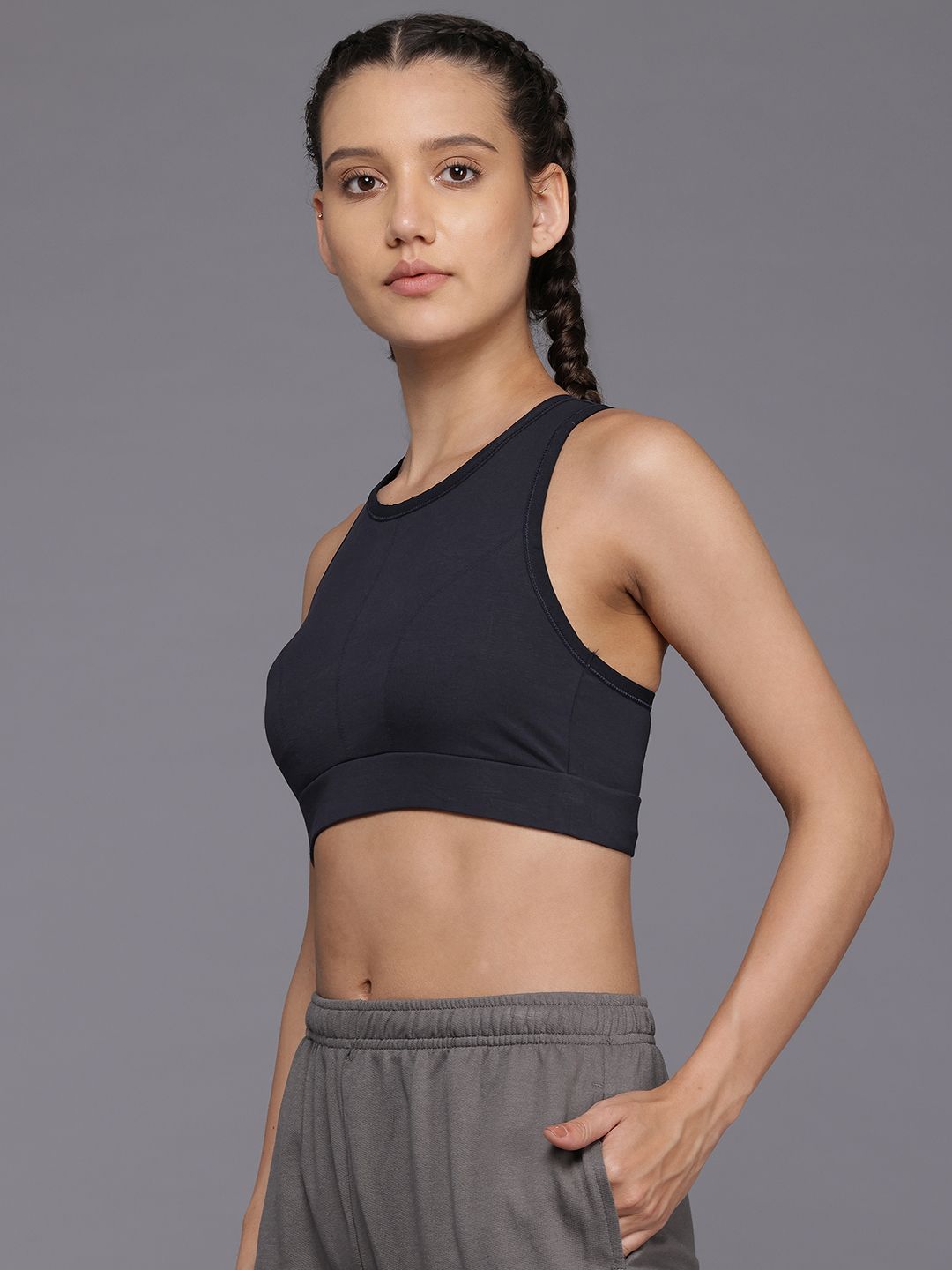 HRX by Hrithik Roshan Full Coverage Lightly Padded Yoga Bra