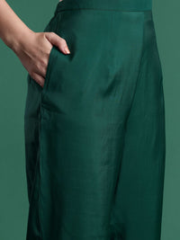 Indo Era Ethnic Motifs Embroidered Zari Kurta With Trousers & Dupatta