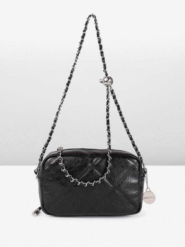 DressBerry Quilted Shoulder Bag