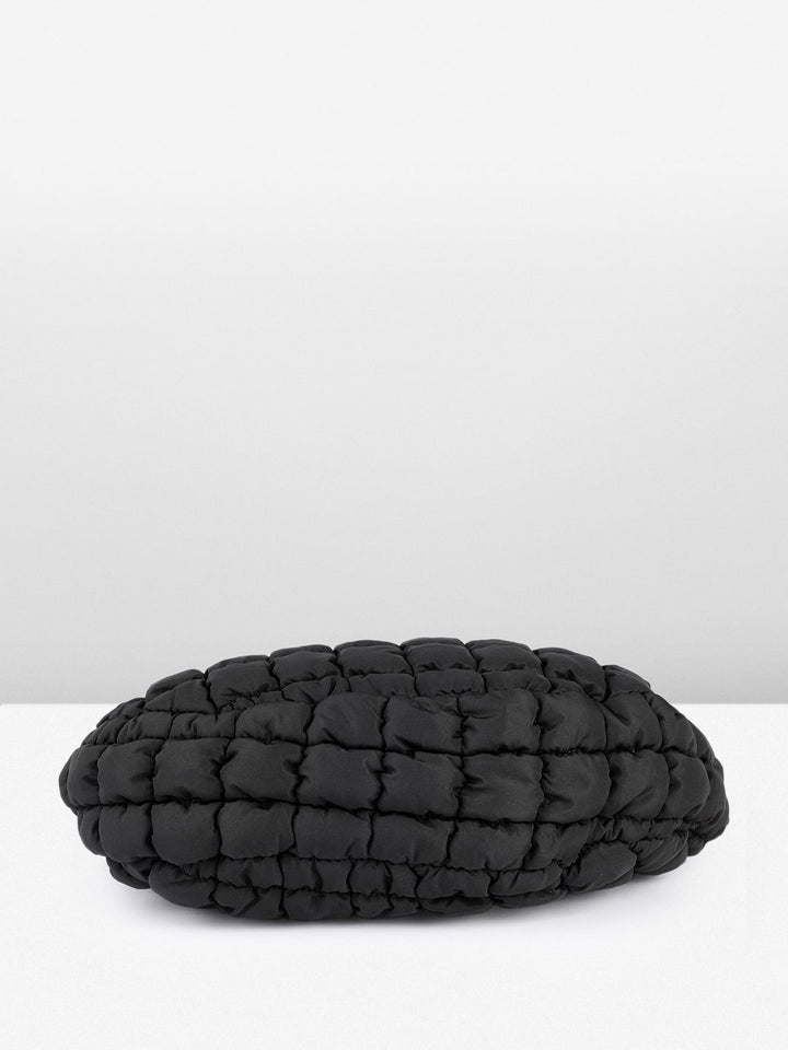 DressBerry Structured Shoulder Bag with Quilted