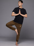 HRX by Hrithik Roshan Men Contrast Piping Detailed Yoga Joggers