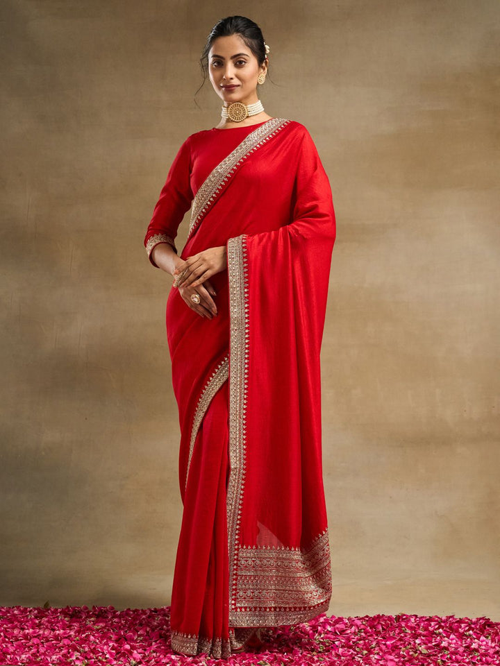kasee Saree Sutera Tulen Bersulam Padat