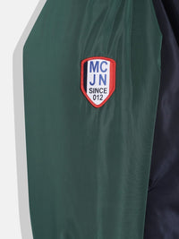 Monte Carlo Boys Colourblocked & Printed Reversible Bomber Jacket