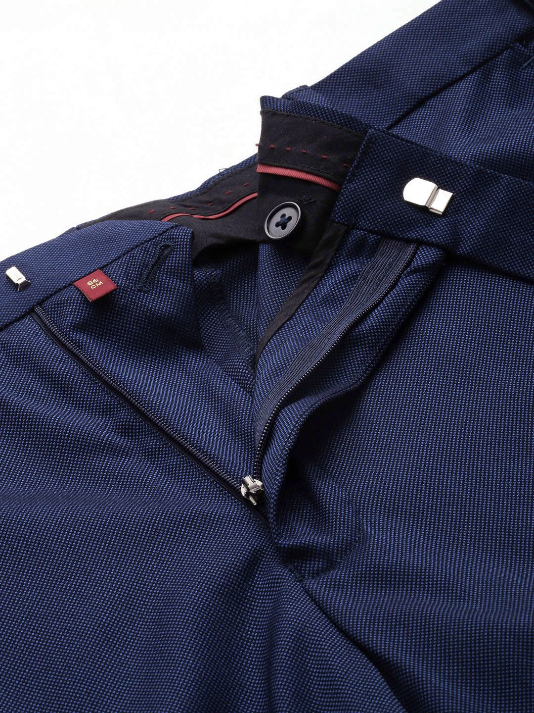 Raymond Contemporary Fit Mandarin Collar Party Wear Blazer & Trouser