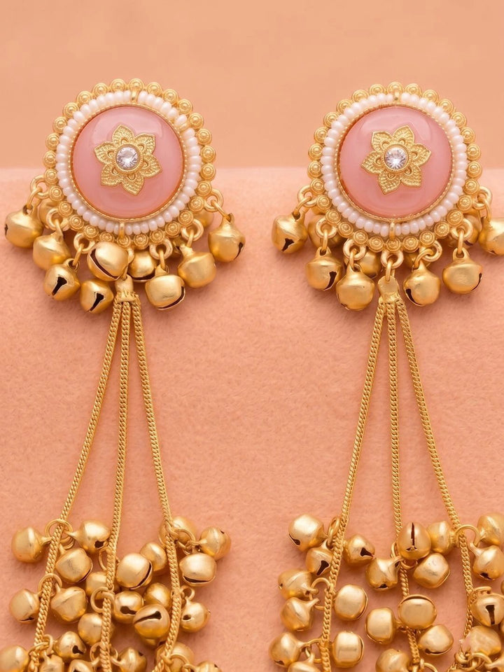 PANASH Circular Drop Earrings