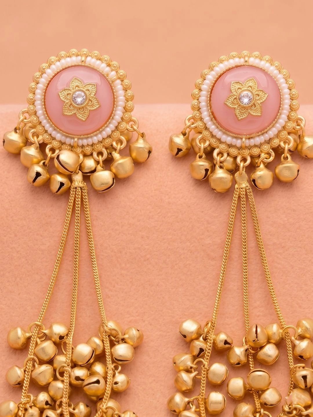 PANASH Circular Drop Earrings