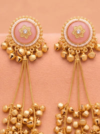 PANASH Circular Drop Earrings