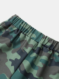 YK Boys Printed T-shirt With Trousers Clothing Set