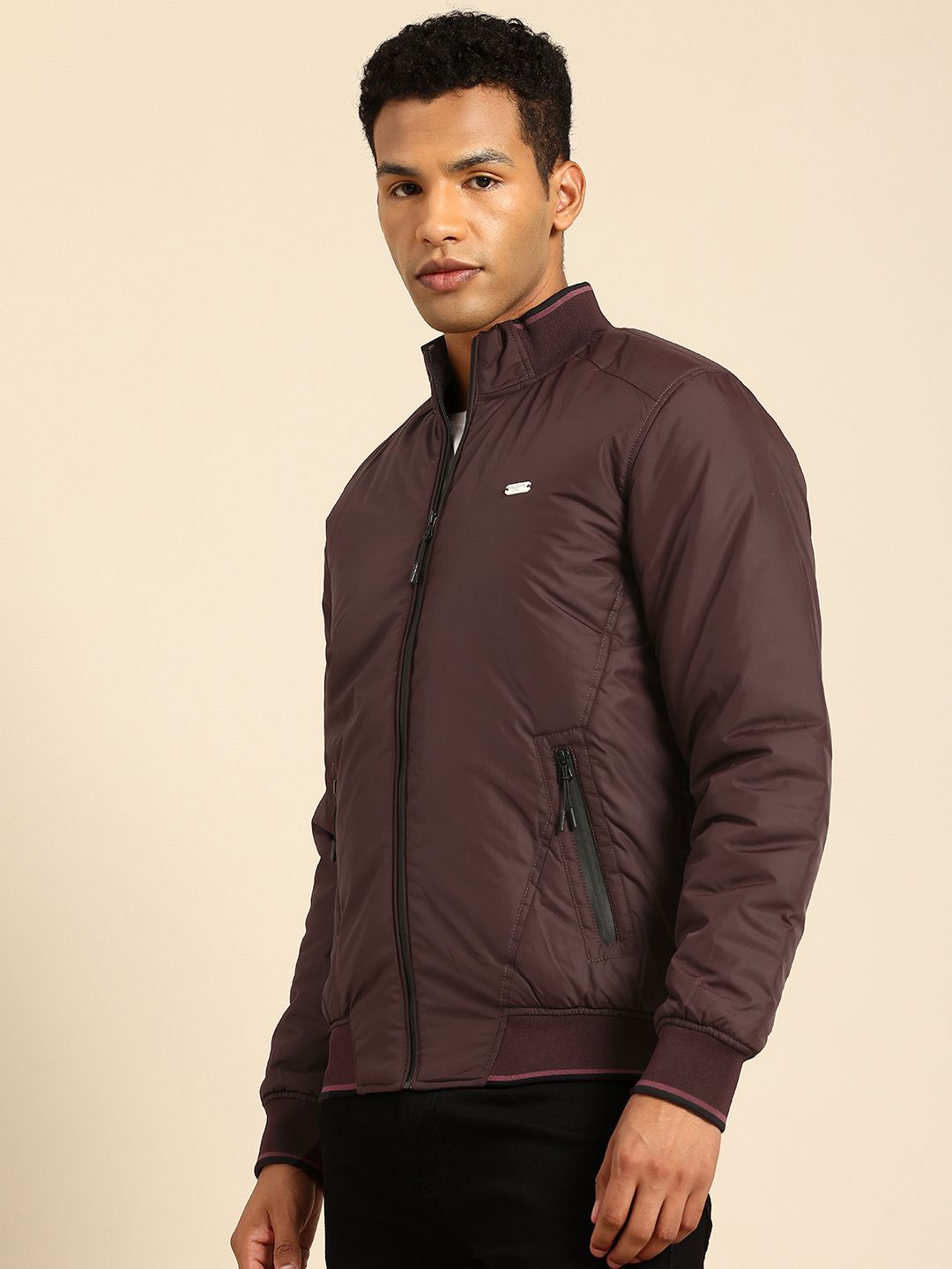 Being Human Mock Collar Bomber Jacket