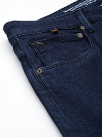 Mr Bowerbird Men Cropped Tapered Fit Cargo Style Stretchable Jeans With A Small Notebook
