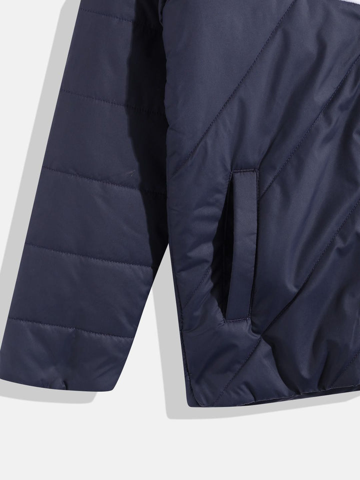 Monte Carlo Boys Colourblocked Hooded Padded Jacket