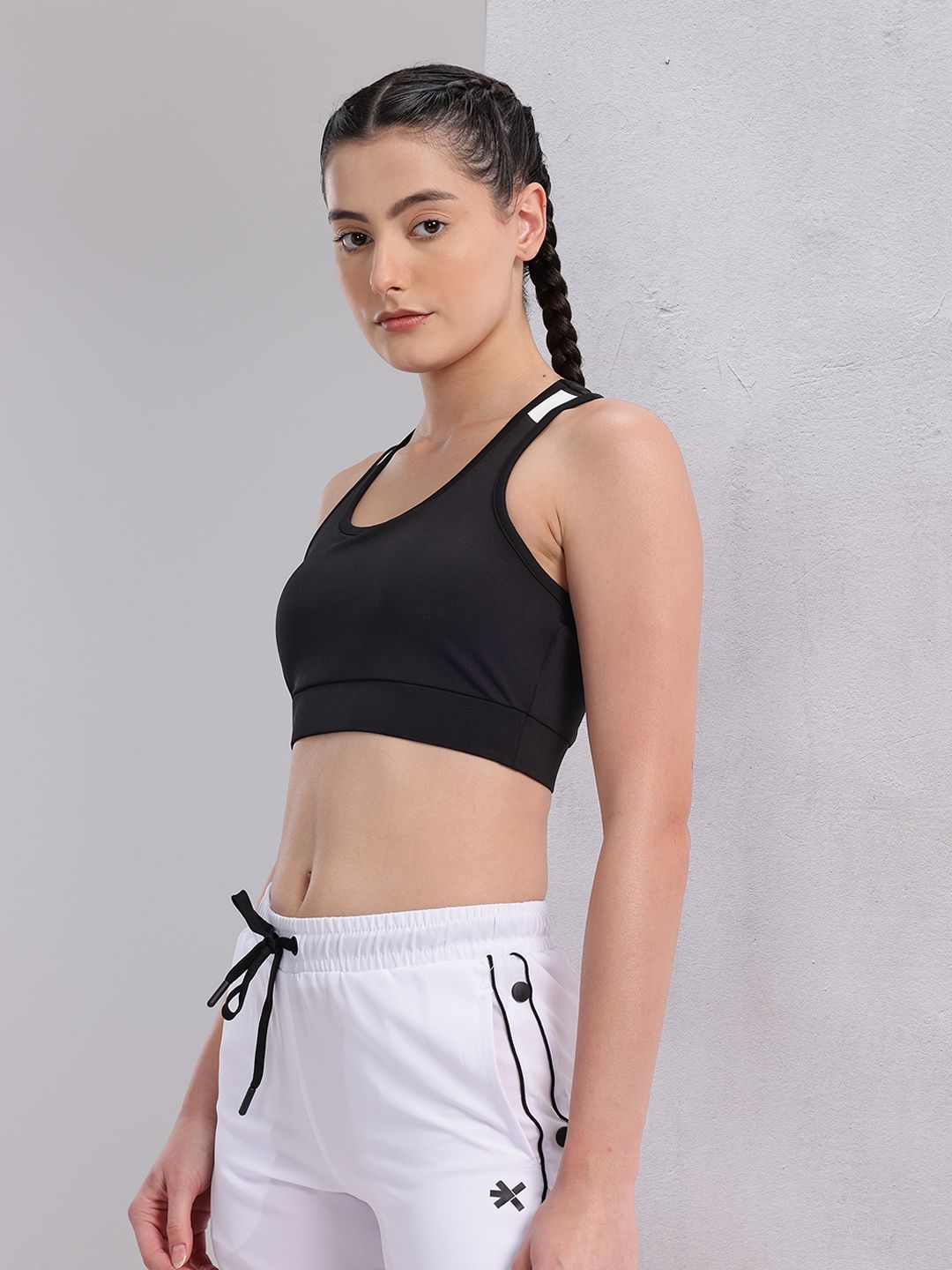 HRX by Hrithik Roshan Rapid-dry Medium Coverage Lightly Padded Training Bra