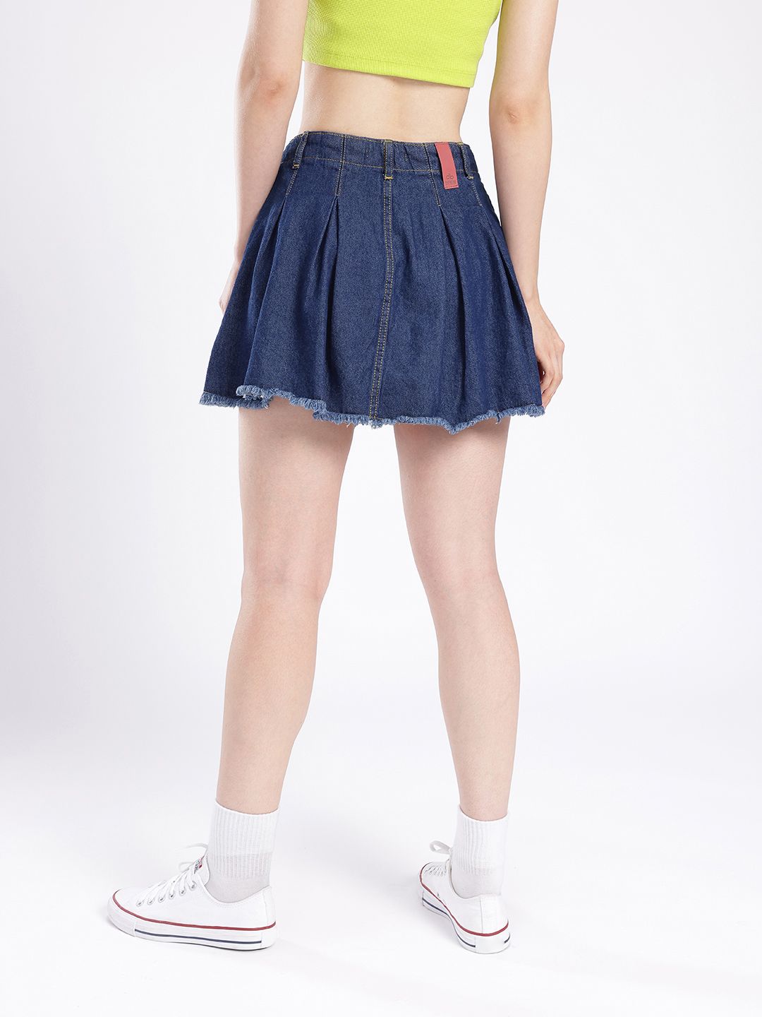 DressBerry Women Street Chic A-line Mini Denim Skirts