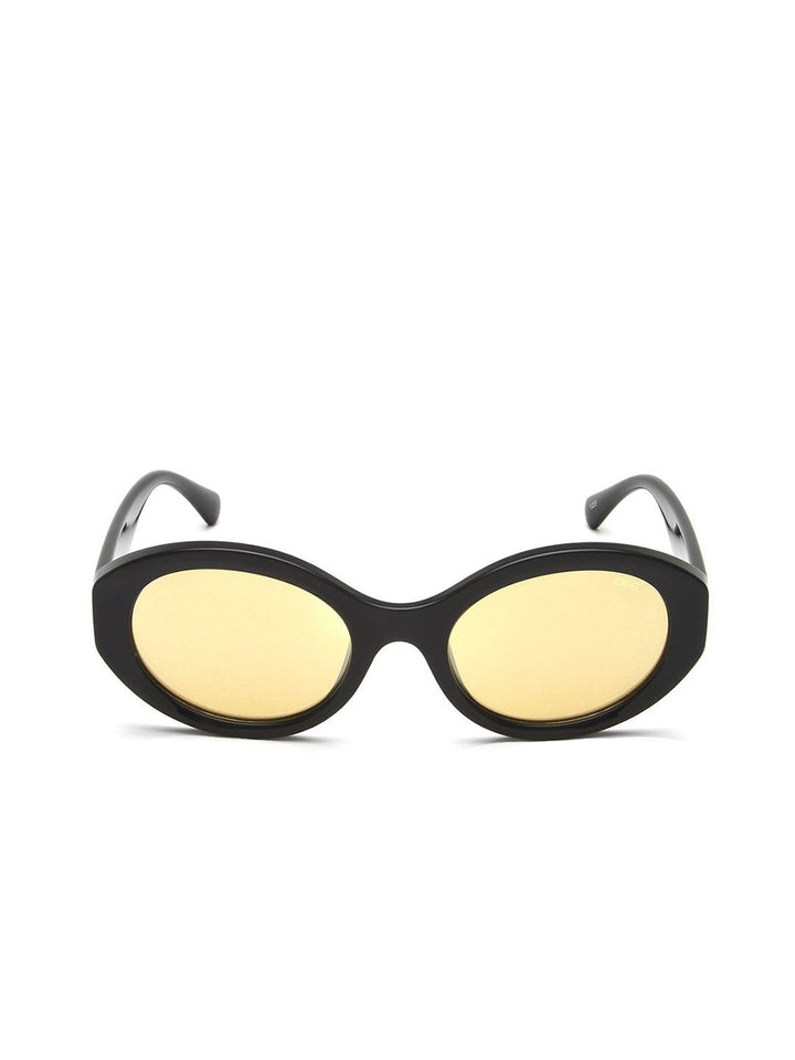 Idee Wanita Cermin mata hitam bujur dengan lensa lensa UV IDS3116C1SG