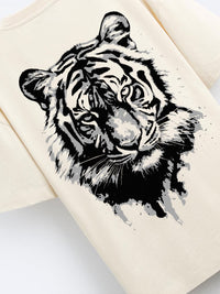 ADRO Men Graphic Printed Drop-Shoulder Cotton Oversized T-shirt