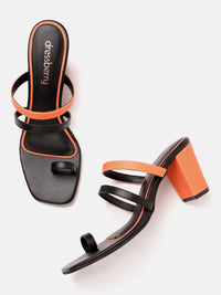 DressBerry Women Colourblocked Block Heels