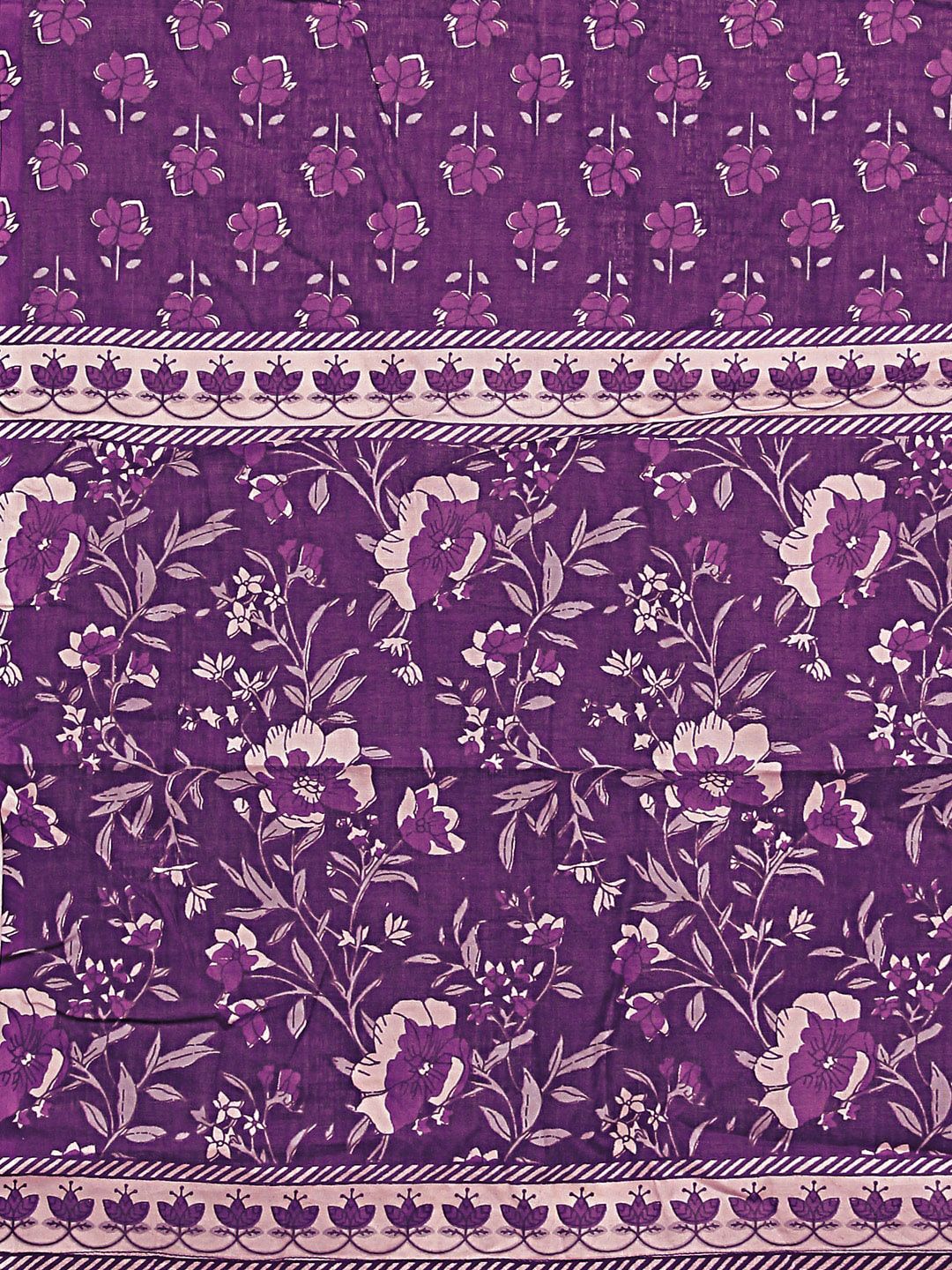 KALINI Floral PrintedKurta With Trousers & Dupatta
