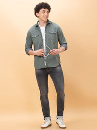Being Human Men Slim Fit Opaque Casual Shirt