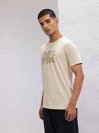 HRX by Hrithik Roshan Printed Pure Cotton Yoga T-shirt